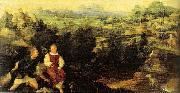 Jan van Scorel Landschaft mit Tobias und dem Engel USA oil painting artist